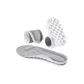 White Gray[2 Pack]Moisture-Wicking Breathable | Sports Shock Absorbers