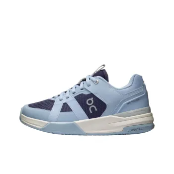 On THE ROGER Clubhouse Pro Anti Slip Wear Resistant Low Top Tennis Shoes Women's Blue
