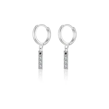 FOREVER MELODY 925 Sterling Silver Earrings Unisex
