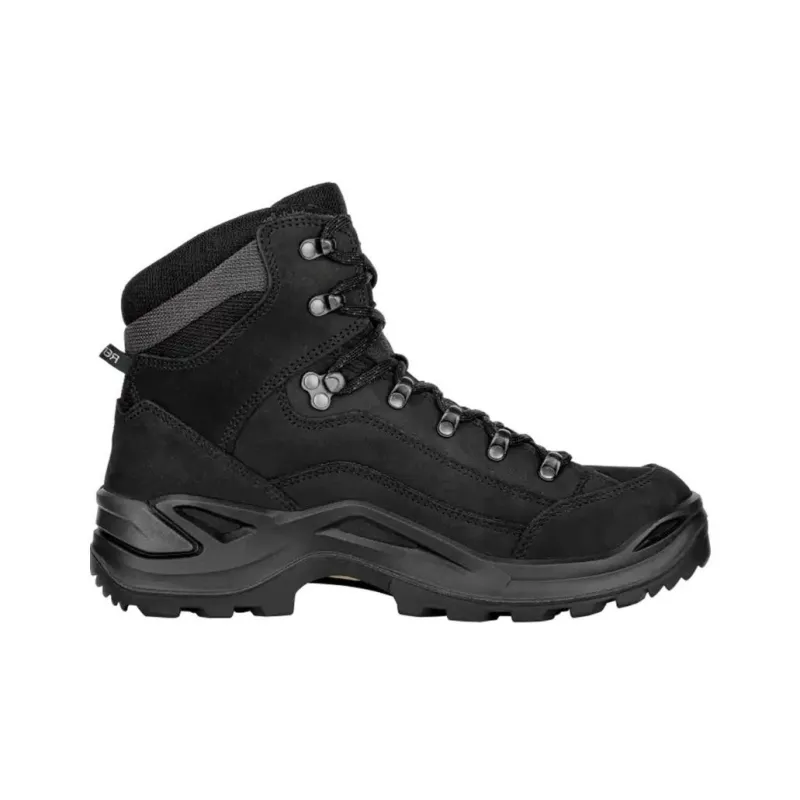 Lowa Renegade Waterproof And Wear resistant Crew Outdoor Boots Men's Black-1