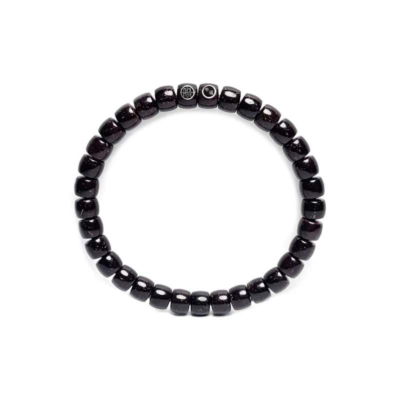 MOUNTAINS AND MANS Coconut Shell Beads New Chinese Style Prosperity And Good Luck Beaded Bracelet Unisex-10