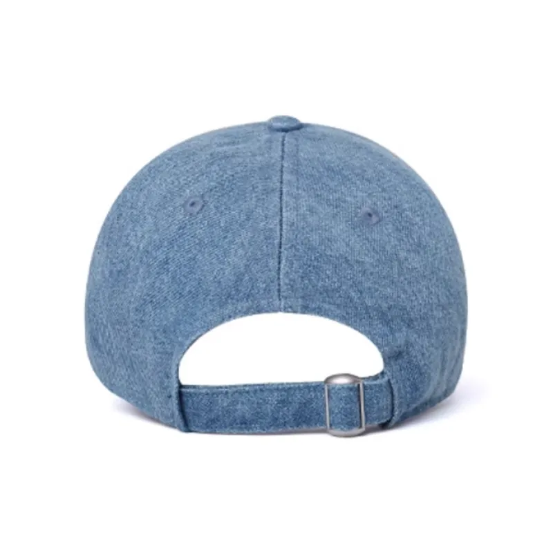 New Era Cotton Baseball Caps Unisex Denim Blue-2