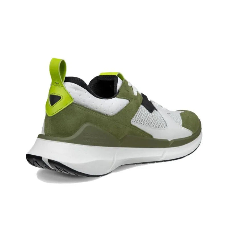 Ecco Biom 2.2 Low Top Casual Shoes Men's White Green-4