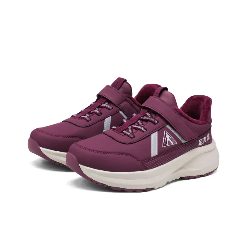 ZULIZ Sports Elderly Shoes Thermal Cushioning Coverage Abrasion Resistant Slip Resistant Low Top Casual Shoes Women's-2
