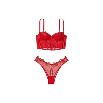 Victoria's Secret Underwear Set Women's Red