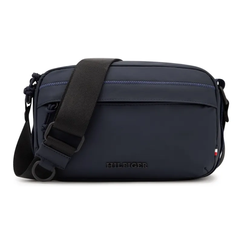 Tommy Hilfiger Polyamide Crossbody Bag Medium Size Men's Army Green/Navy Blue-6