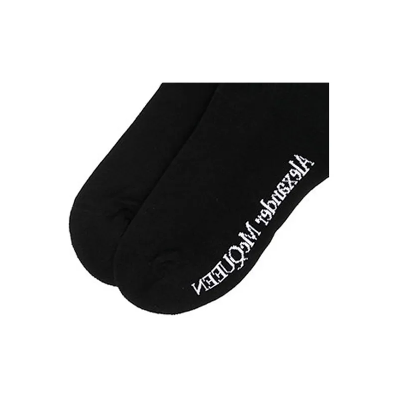 Alexander McQueen Logo Intarsia Socks-2