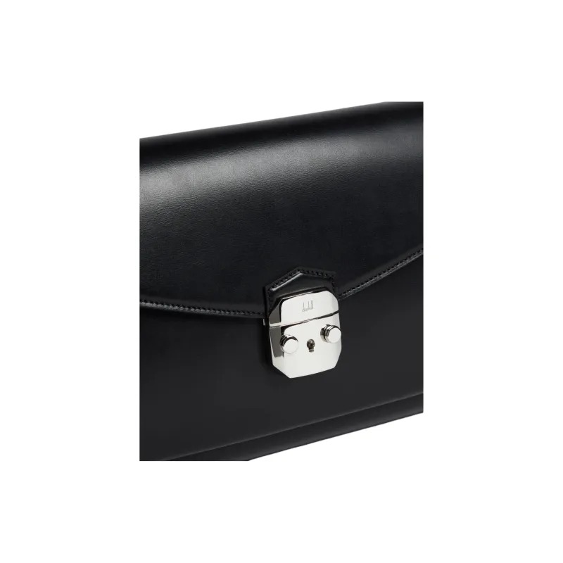 Dunhill Calfskin Clutch Unisex Black-2
