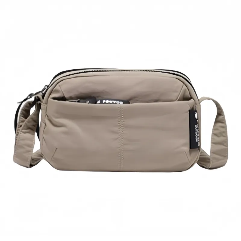 FOUVOR Nylon Fabric Shoulder Bag Unisex Multicolor-1