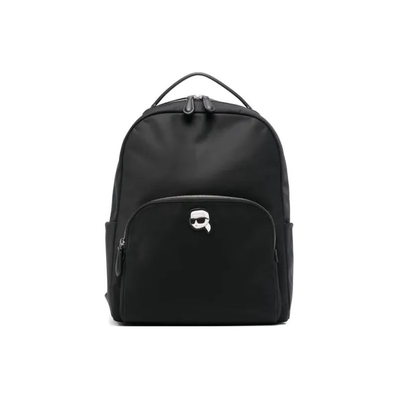 KARL LAGERFELD Recycled Polyester Backpack Regular Women's Black-0