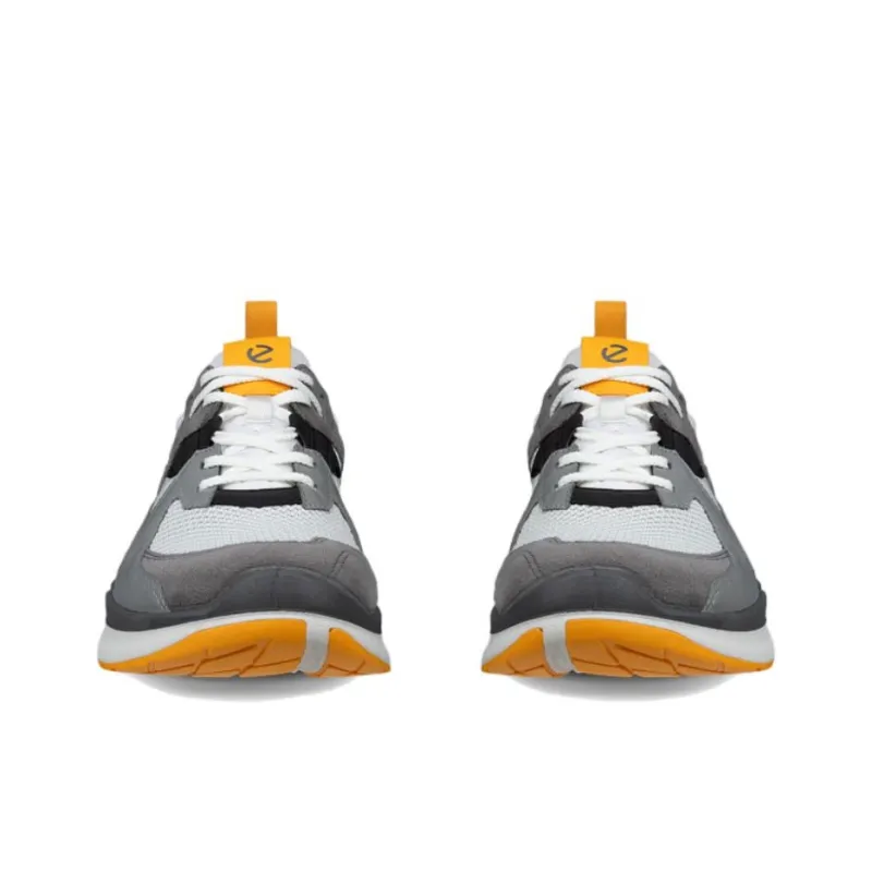 Ecco Biom 2.2 Low Top Casual Shoes Men's Gray White-2
