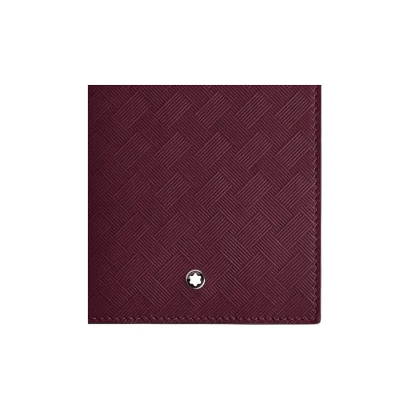 MONTBLANC Extreme 3.0 Cow Leather Passport Holder Unisex Bordeaux Red-4