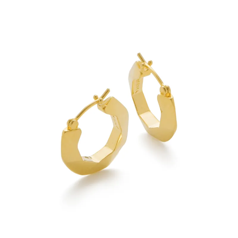 RSNY Gold Plated Copper Earrings Women's-6