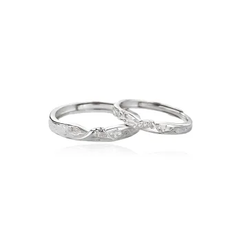 Chongqing Gold Store S925 Silver Rings Unisex