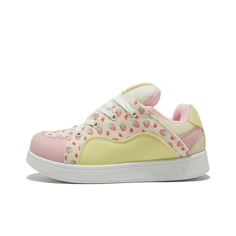 Komanic Niche Teeny Bopper Cute Style Refreshing Slip Resistant Low Top Puffy Shoes Women's-16