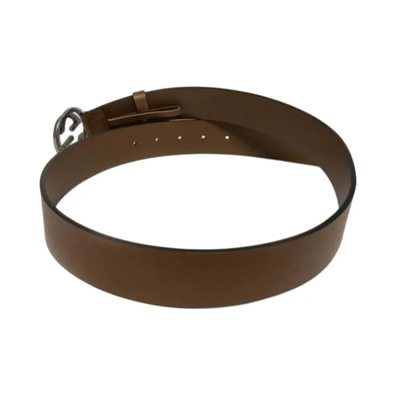 GUCCI - Leather Belts Men's Brown --1