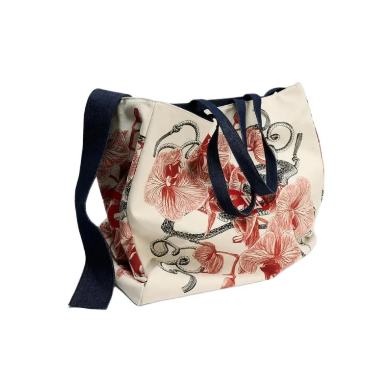 Ao Yes X ZARA Shoulder Bags White & Red-1