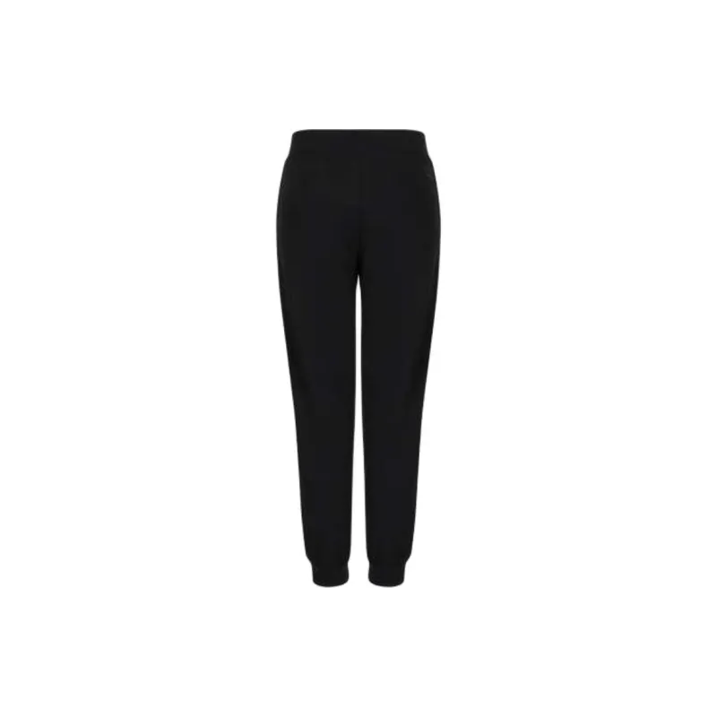 EMPORIO ARMANI EA7 Knitted Sweatpants Women's Black-1