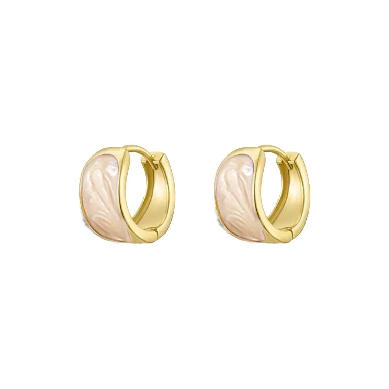 WAW Gold Plated Copper Earrings Women's-10