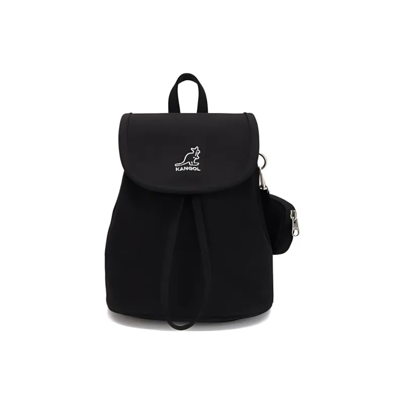 KANGOL Canvas Backpack Mini Unisex Black-0