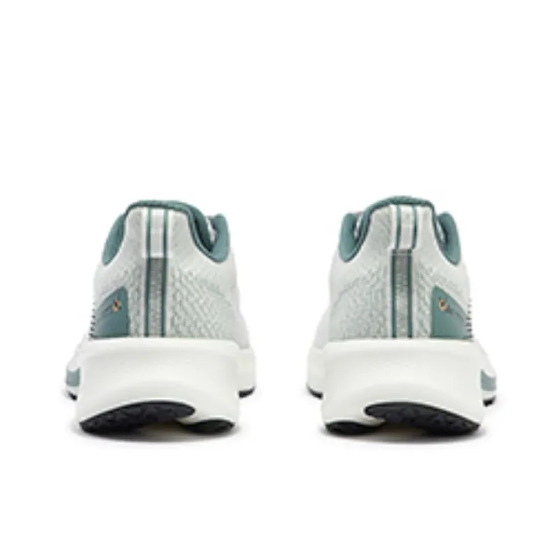361° Abrasion Resistant Low Top Running Shoes Men's Gray Green-2
