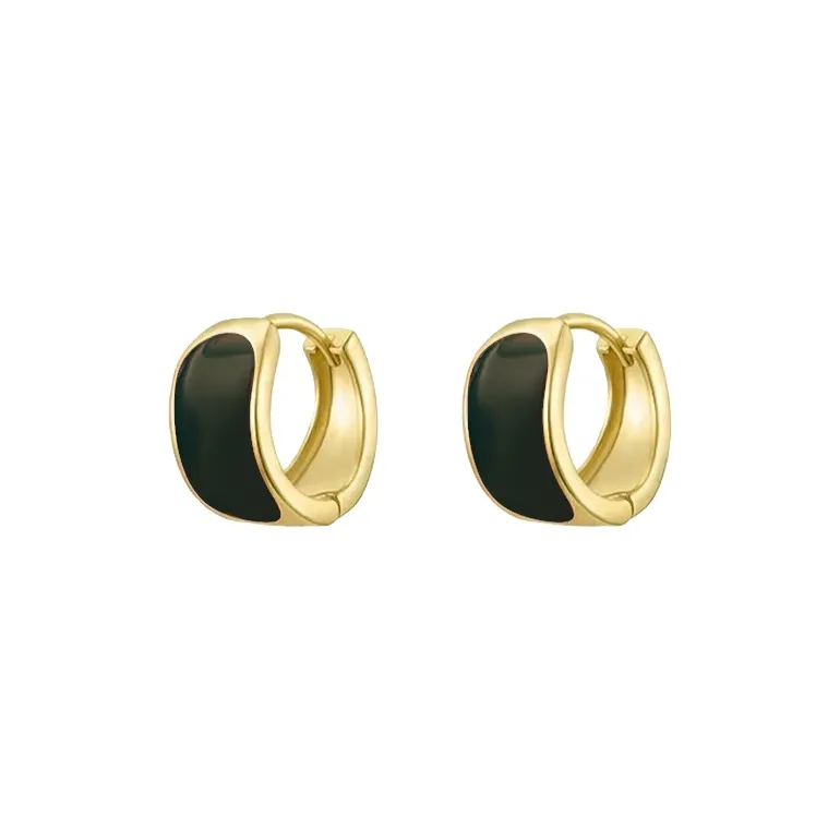 WAW Gold Plated Copper Earrings Women's-15