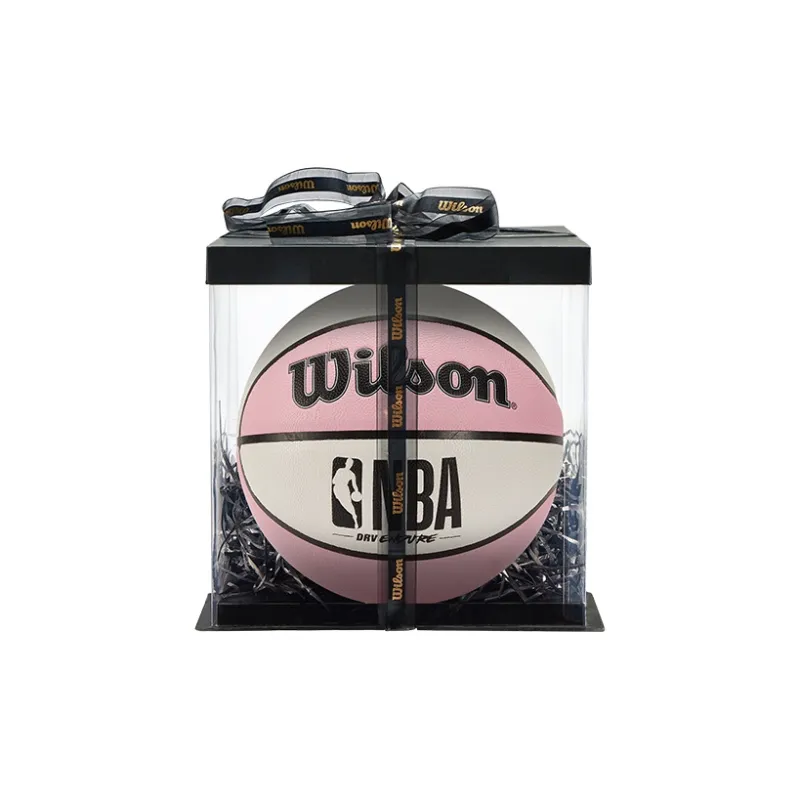 Wilson NBA PU Basketball Pink White Patchwork Size 7 Ball Training Unisex-9