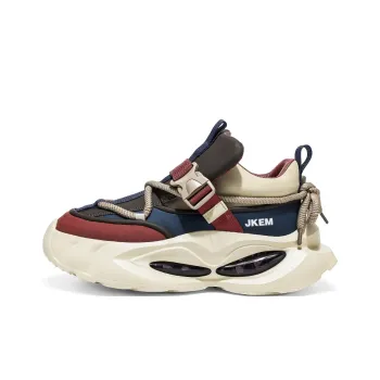 JKEM Anti Slip And Wear Resistant Height Increasing Low Top Chunky Sneakers Men's