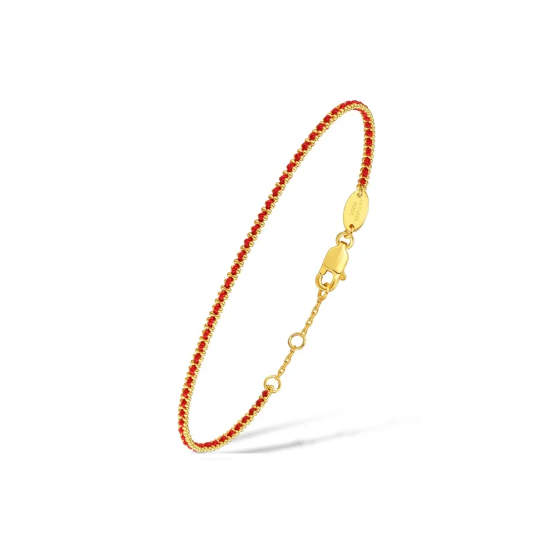 MITHAOL KUSC 18K Gold Plated Silver Bracelets Women's-11