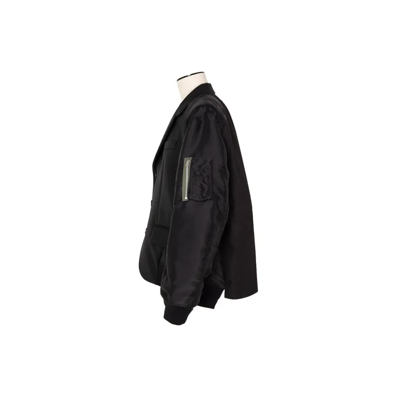 Sacai Jackets Men Black-2