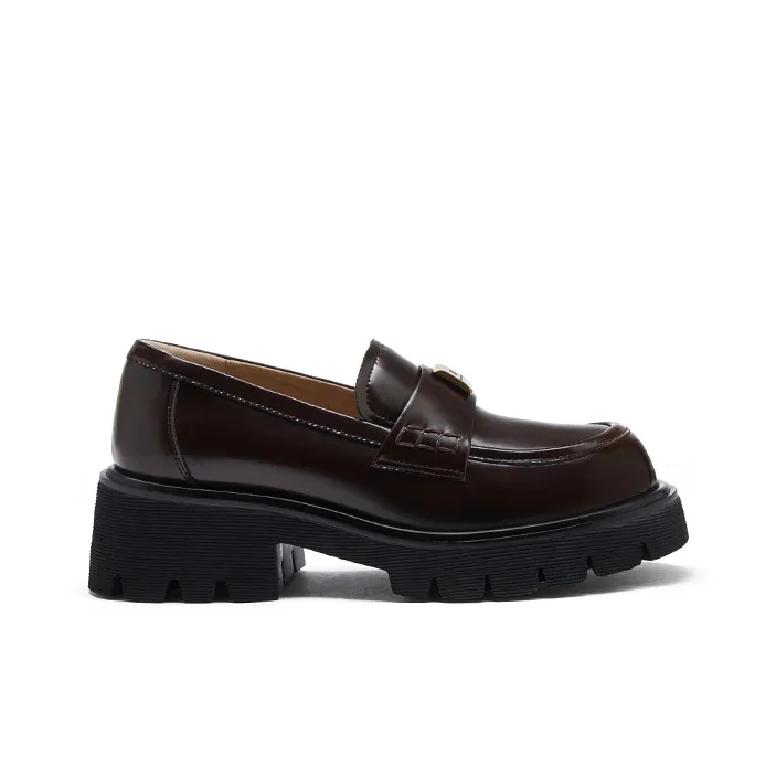 CAMEL Loafers Women's Brown/Black-1