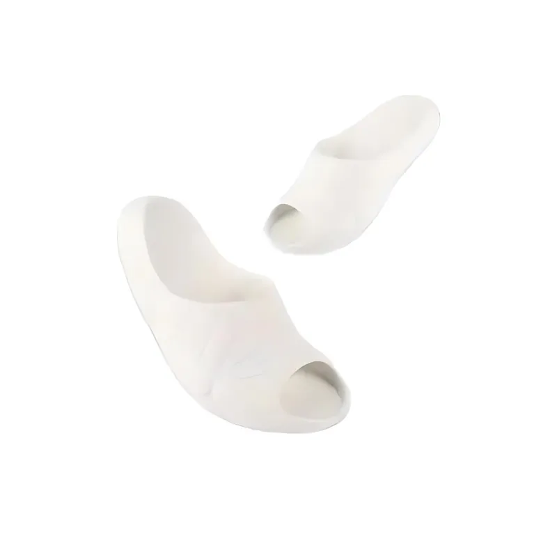 VICTOR Quiet Abrasion Resistant Slide Slippers Unisex White-3
