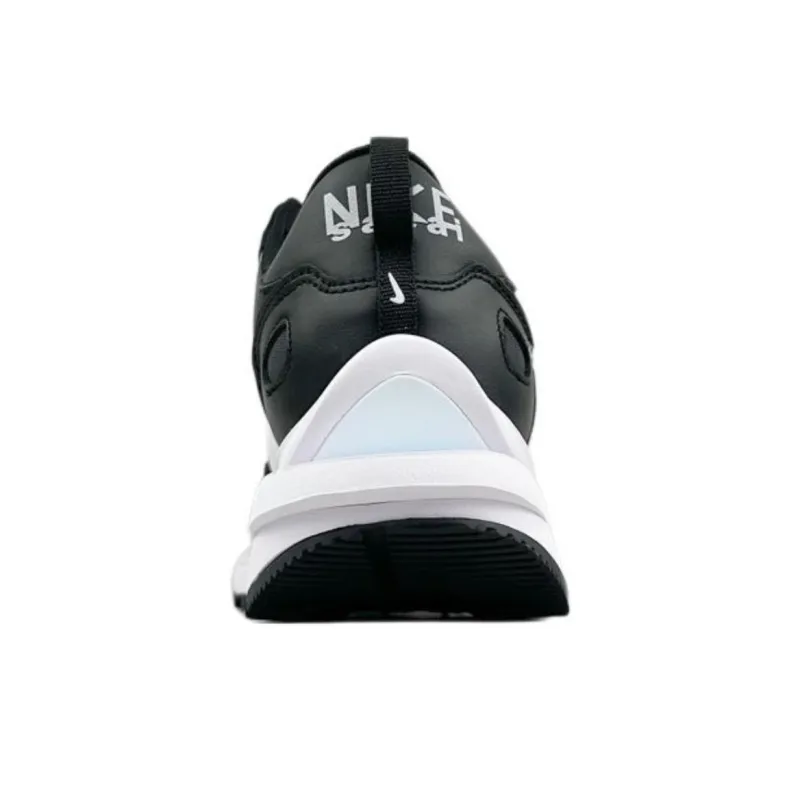 Sacai x Nike VaporWaffle Anti Slip Wear Resistant Low Top Casual Shoes Unisex Black-4