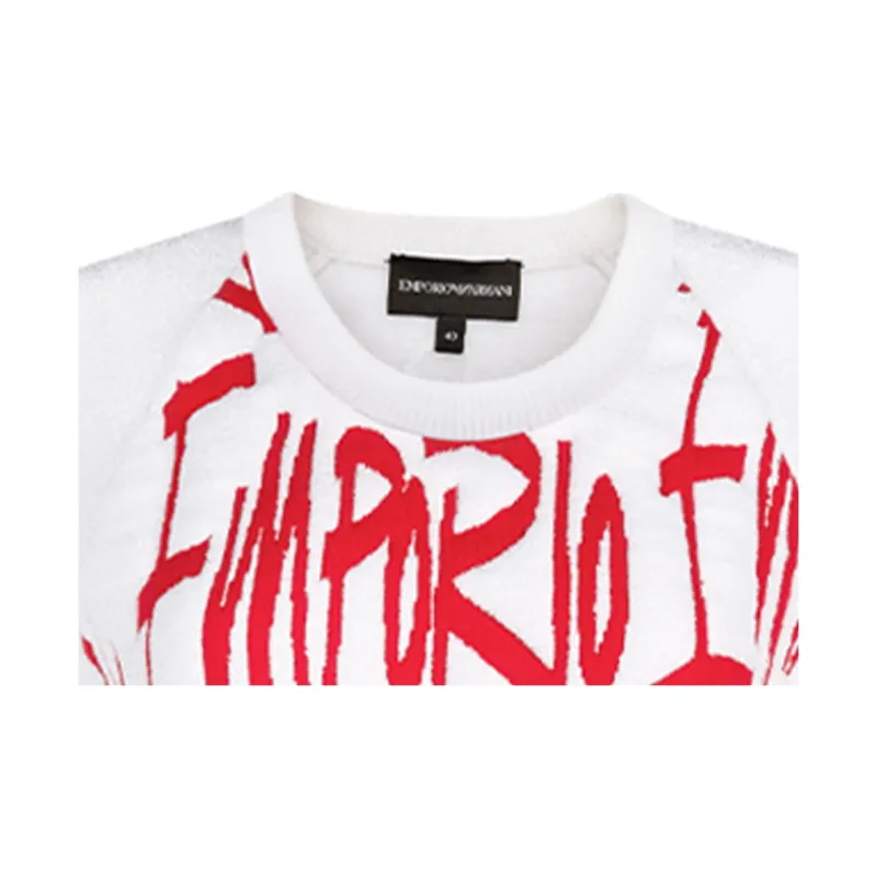 EMPORIO ARMANI Sweatshirts Women's White-4