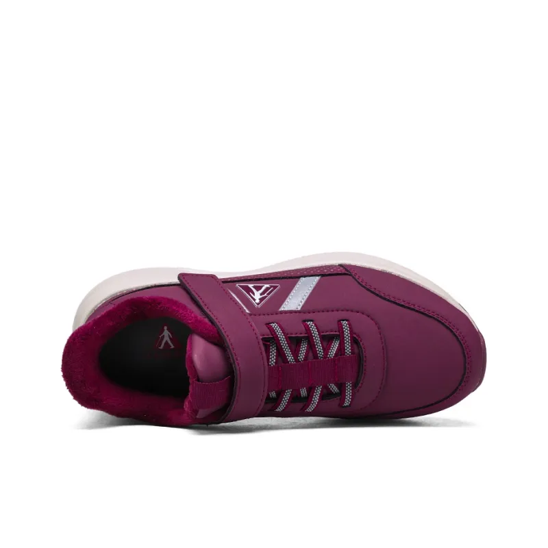 ZULIZ Sports Elderly Shoes Thermal Cushioning Coverage Abrasion Resistant Slip Resistant Low Top Casual Shoes Women's-3