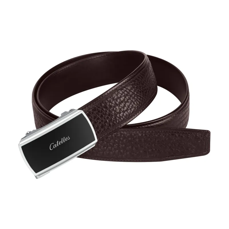 CATELLES Top Grain Cow Leather Leather Belts Men's 3.5cm-10