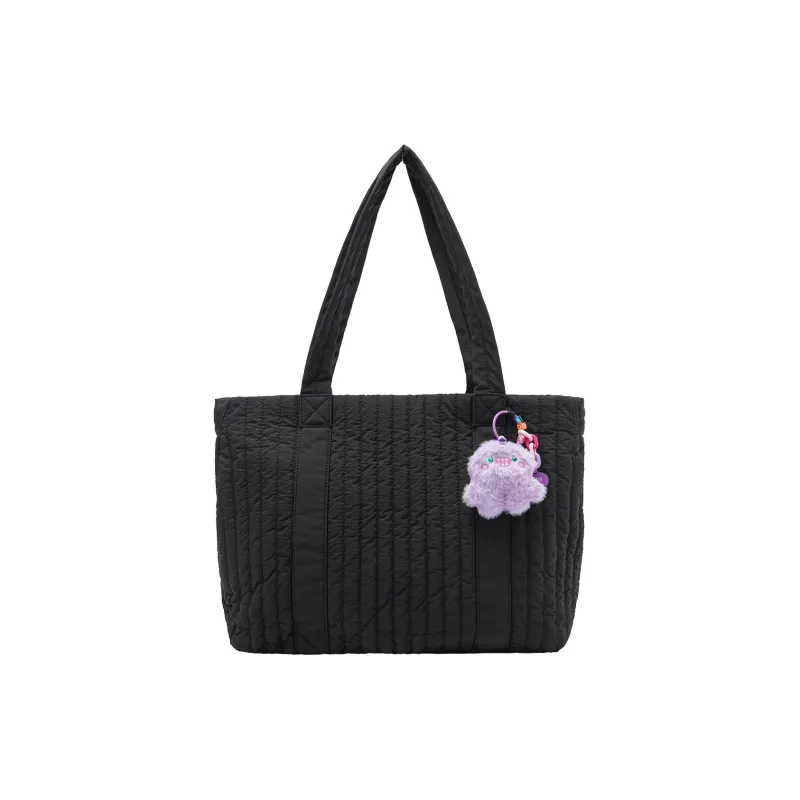 LEFF Fabric Shoulder Bag Tote Large Size Women's Multicolor-4