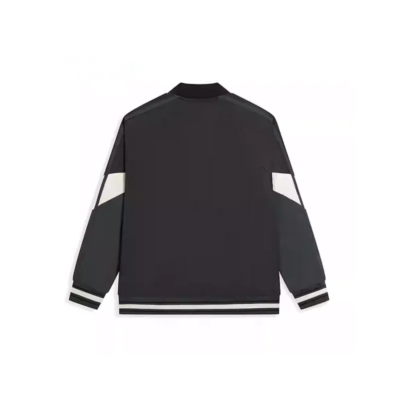 XTEP Basketball Collection Sports Lifestyle Collection Puffer Jacket Men's Jet Black/Horn Gray/Mountain Moon White-1