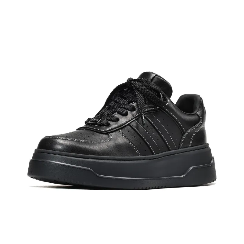 UanDi Slip Resistant Lightweight Height Increasing Low Top Skateboard Shoes Women's-5