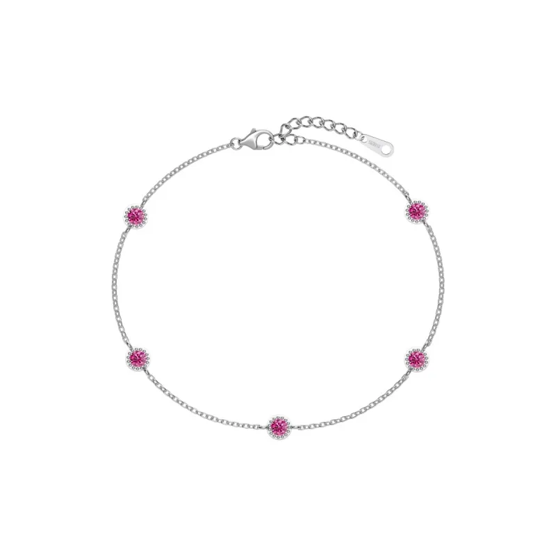 KAILEIFU S925 Silver Bracelets Women's Silver-9