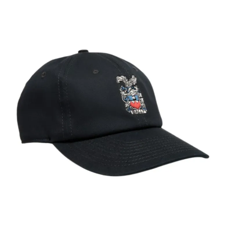 BALLY Crest Logo Baseball Cap-2