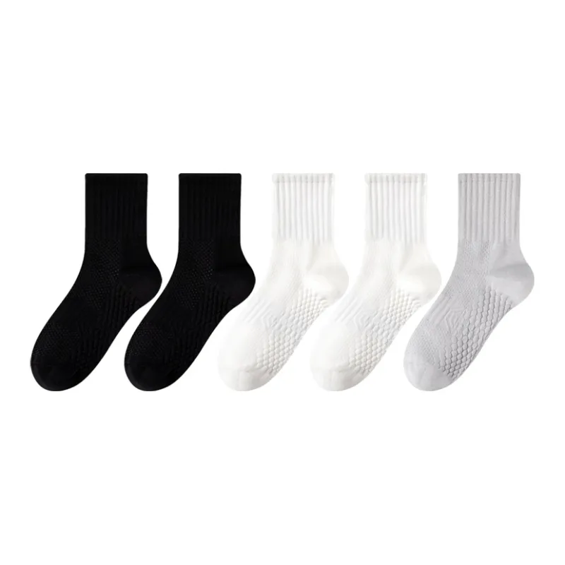 MIIOW Mid Calf Socks Unisex 5 Pack-12