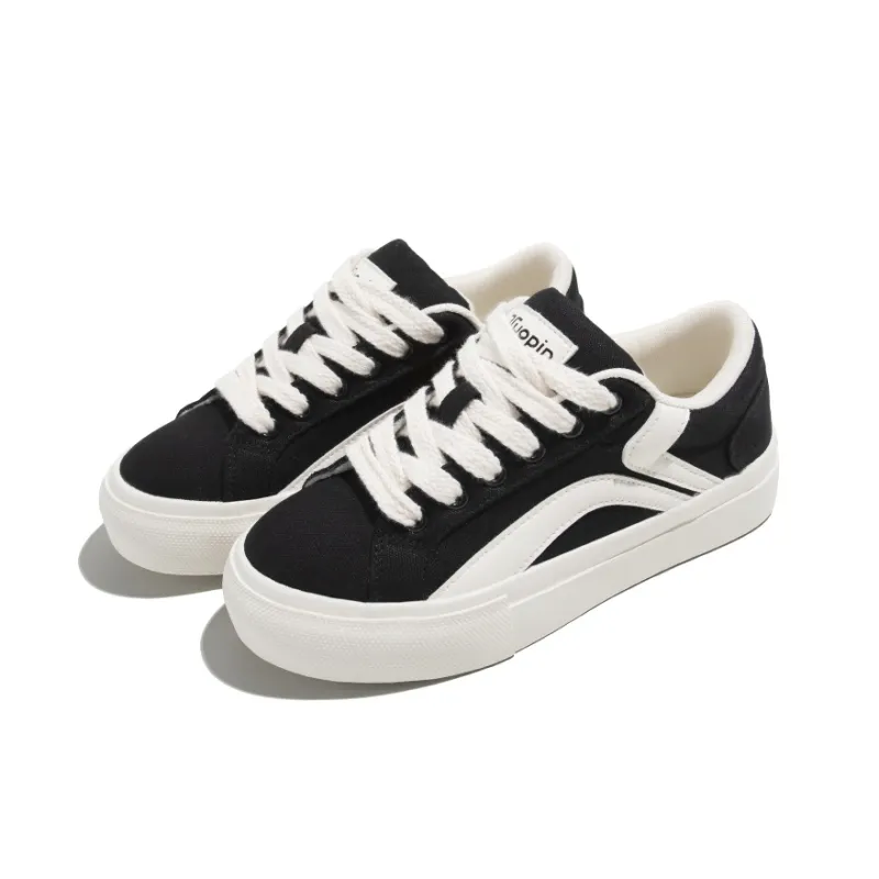TUOPIN Pie Shoes Spring Summer Selected, Couple's Slip Resistant, Breathable, Lightweight Low Top Canvas Shoes Unisex-15