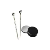 Champagne Gold-Half-Moon Shadow[Includes Dust-Resistant Tube]+Brush Box