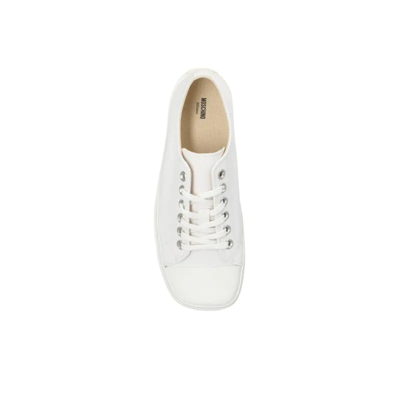 MOSCHINO Square Toe Low Top Sneakers Women's-4