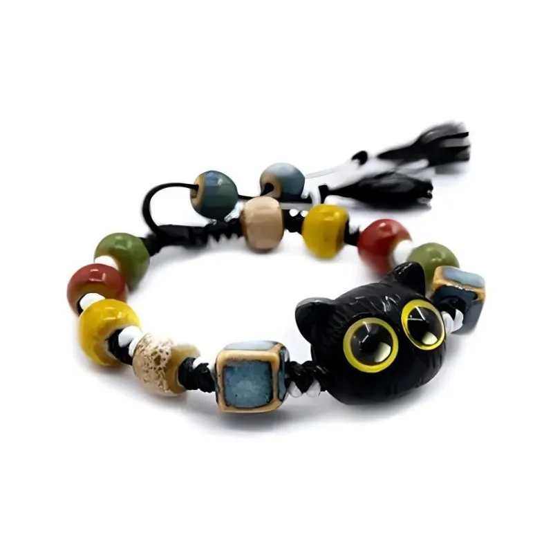 QIANFANGDAHUANGYE Resin Bracelets Unisex-3