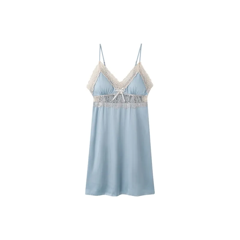 Sleeping Beauty Nightgown Women's Pink Blue-0