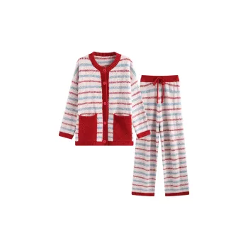Wabi Town Pajama Set Women's Red