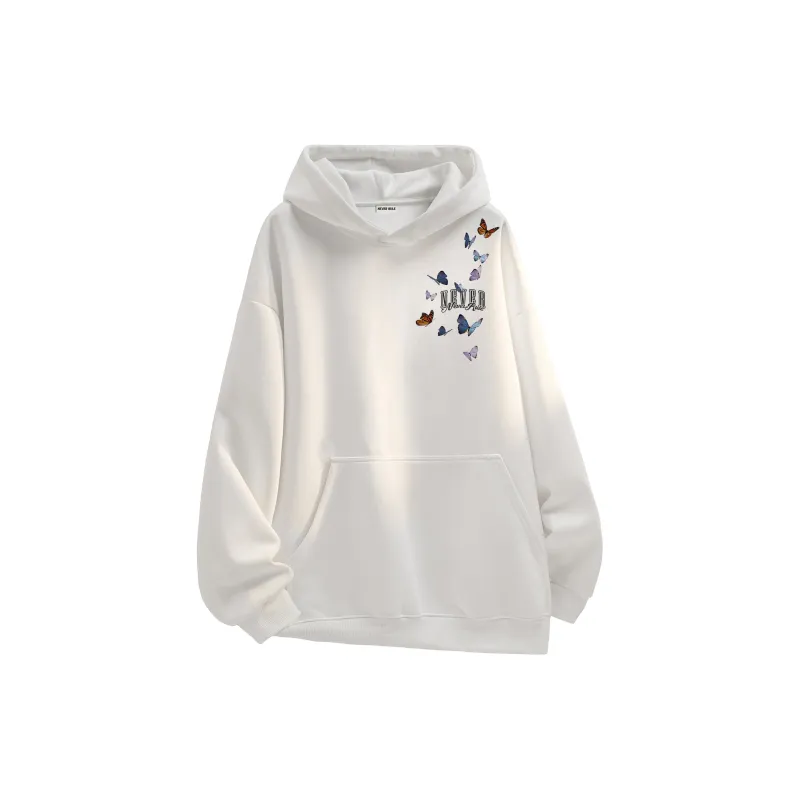 NEVER RULE Sweatshirt Unisex White Heather Gray-6
