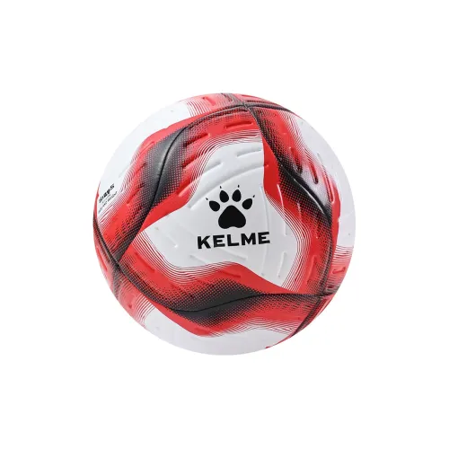 KELME Size 4 5 Size Soccer TPU Machine Stitched Soccer Ball Unisex White Red